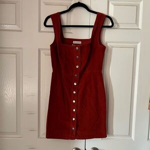 Corduroy dress